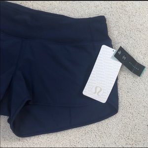 NWT Lululemon running shorts